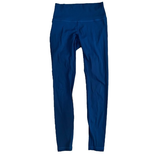 Lululemon Wunder Under High-Rise Tight Sz 6 Full-On Luxtreme 28" In True Navy - Picture 3 of 10